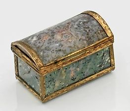 Miniature round top chest