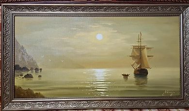 Парусник художник В. Корзун