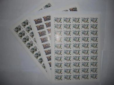 1990. USSR. No. 6183-6185 **. OWLS. Snowy Owl, Eagle Owl, Long-eared Owl. SHEETS (3 pcs.).