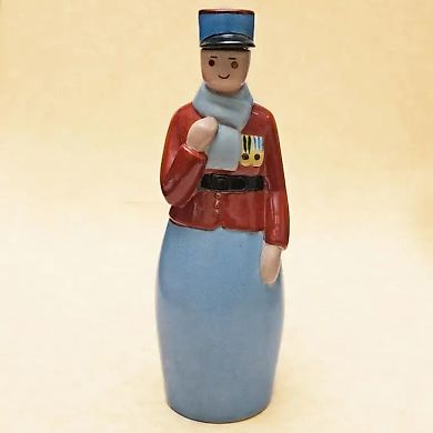 Decanter-Carafe-Bottle-Flacon for liqueur "Seasoned Gendarme"