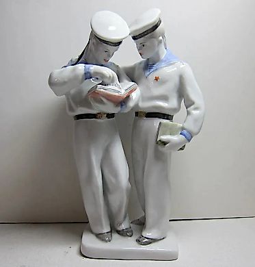 Porcelain figurine "Nakhimovites"