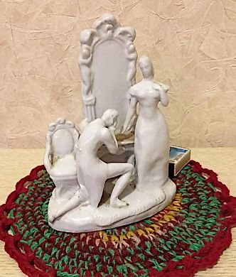 Onegin and Tatyana Sculptural Composition