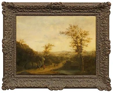 "Пейзаж с путешественниками: характерное произведение Яна Ассейлина в Амстердаме"