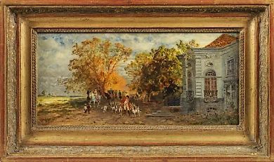 The Munich painting in the Rococo style