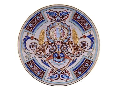 Настенная тарелка  от Кузнецова