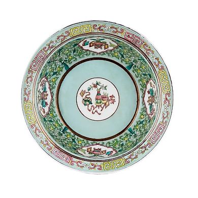 Китайское блюдо из фабрики Gardner: имитация китайских прототипов.