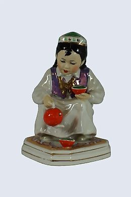 Старинная русская советская фарфоровая фигурка 1959 года