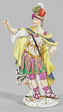 Аллегорическая фигура Майсенского фарфора "Третья Монархия"