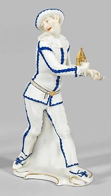 Pierrot from the Italian comedy