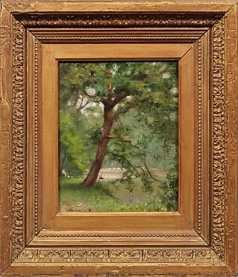 "Впечатляющая работа художника: Рыбак на реке - отражение мотива и стиля"