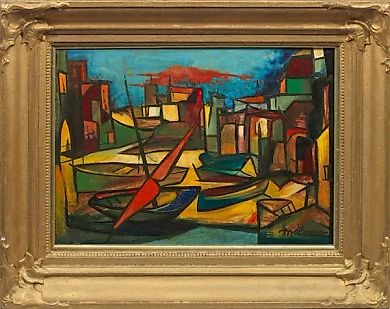 "Яркие контуры: южный портовый город"