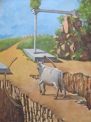 Переход масло, холст 