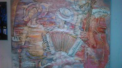 Tango Pasion oil, canvas