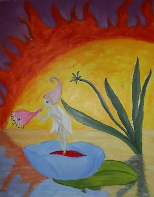 Morning  
oil, canvas