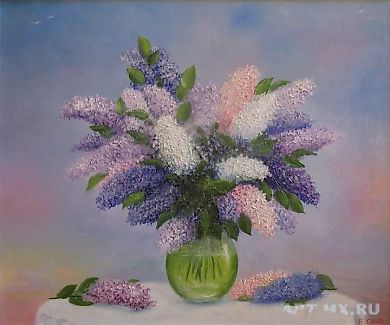 Весеннее настроение холст масло 