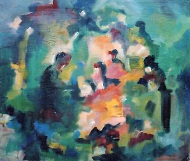 Новруз. Перед праздником. масло холст 