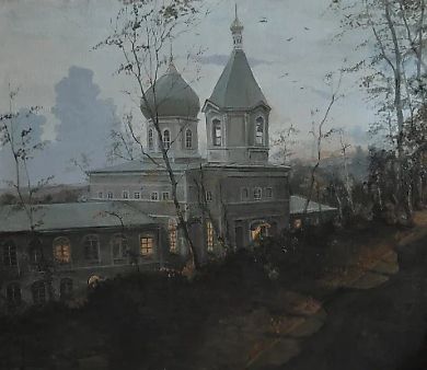 Спасо-Преображенский приход, Вечер Холст/Масло