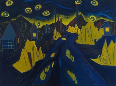 "Дачи" Акрил,холст