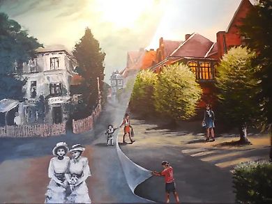 Cranz acrylic, canvas