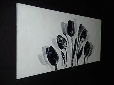 Tulips Canvas, oil