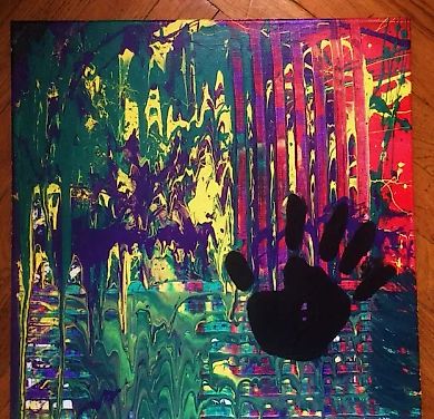 Blank canvas, acrylic