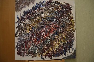 Энергия холст масло 