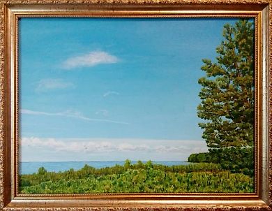 Сосна у моря Холст, масло 