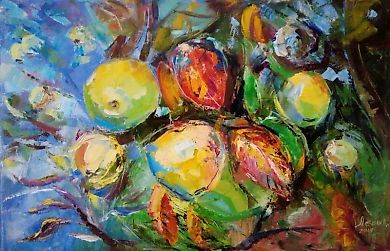 Антоновка Масло, холст 