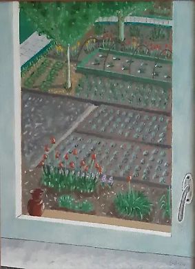 There is oil in the vegetable garden