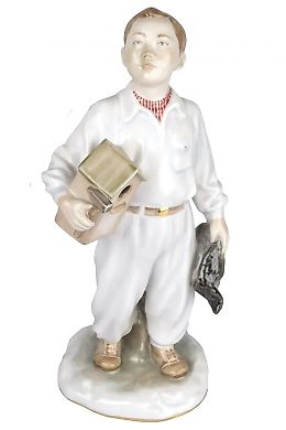 Мальчик со скворечником