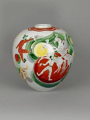 ДУЛЕВСКАЯ ФАРФОРОВАЯ ВАЗА, 1959 год