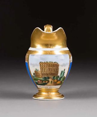 PITCHER WITH A VIEW OF THE CITY OF RIGA