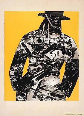 Макет плаката «Рентгеновский снимок шпиона» / [худ. А. Житомирский]. [М., 1978-1979].