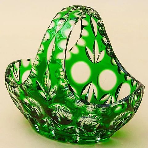 Vase - Candy Dish series "BAUMBERG" Crystal, NACHTMANN Germany