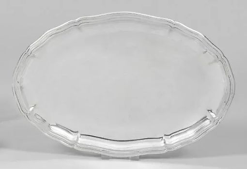Small, classic plate