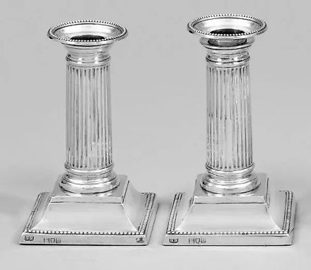 A few tabletop candle holders.