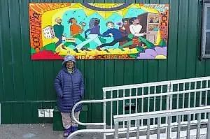 Rikers Island Gets Dindga McCannon Mural