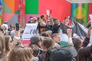 Pro-Palestine Protest at Venice Biennale