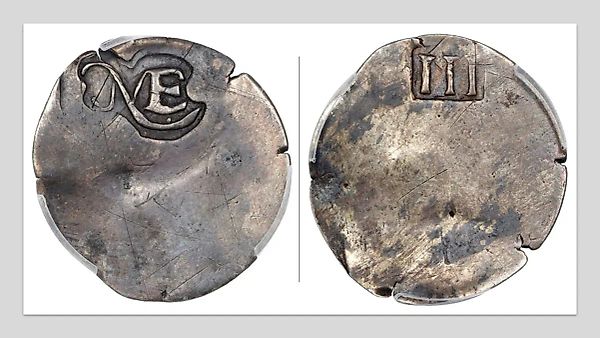 This Record-Breaking 1652 Massachusetts Threepence is a Piece of Early American History