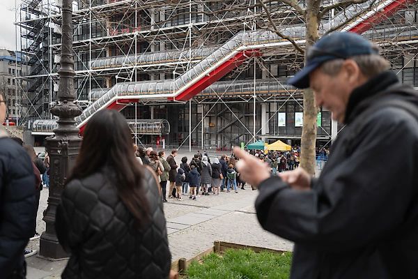 As Centre Pompidou Closes for 5 Years, Parisians Said Goodbye