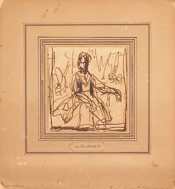 From Trash to Treasure: 18th-Century Romney Sketch Rescued from a Dumpster