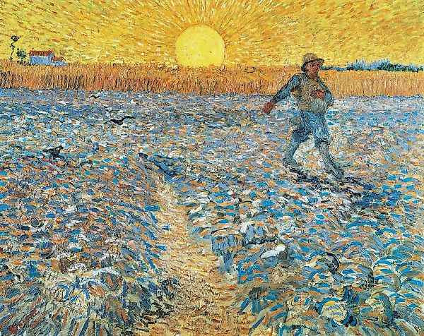 Van Gogh's 'Sower at Sunset' Features in Pope Leo's General Address