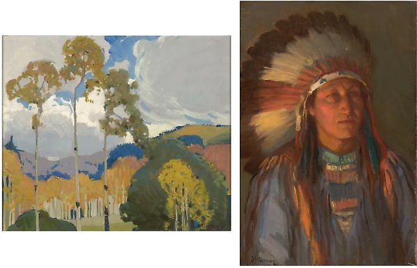 FBI Recovers Two Paintings Stolen From University of New Mexico Museum Forty Years Ago