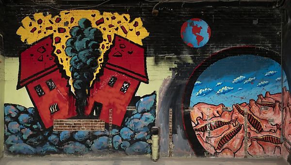 Мурал Войнаровича скрыт от публики вновь