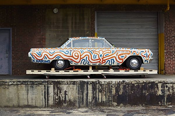 Two Rare Keith Haring Art Cars to Be Exhibited in NYC this Month