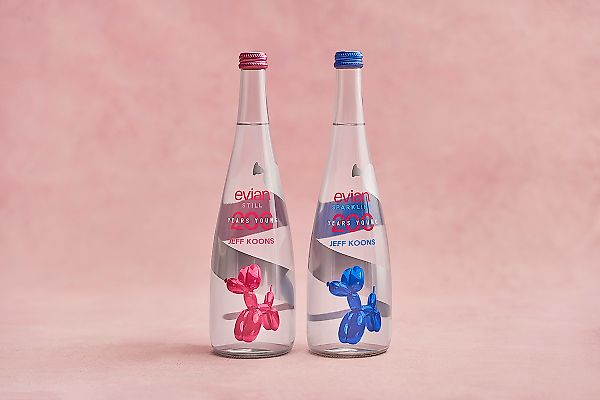Jeff Koons и Evian: 200 лет воды, культовый Balloon Dog и лёгкая тайна