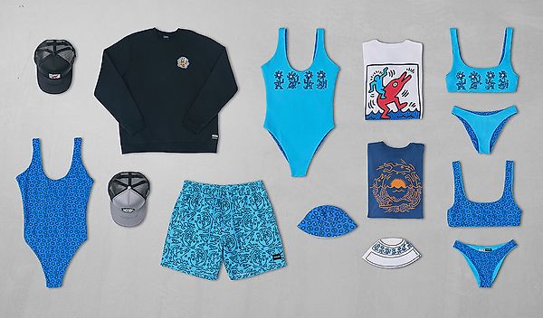 Hurley и Keith Haring: капсульная коллекция с танцующими фигурами и тайной