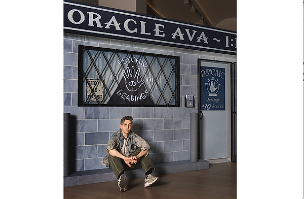 Nick Doyle Uses AI and Denim Collages to Explore American Mythmaking