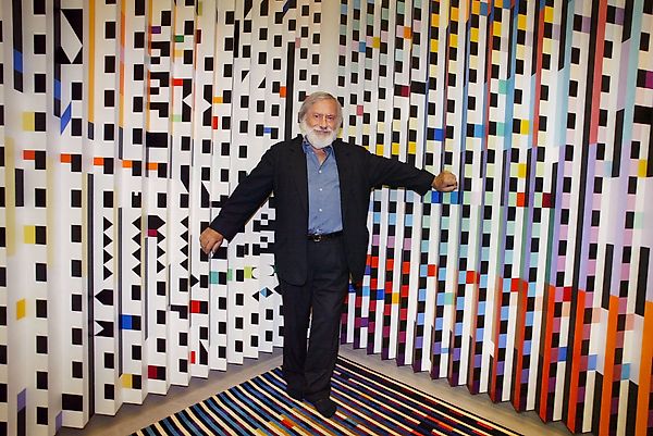 Умер Yaacov Agam — мастер оптического и кинетического искусства