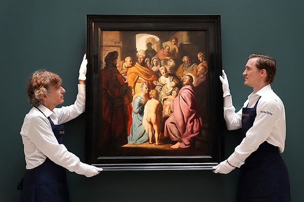 Реставрация ранней картины Rembrandt обнаружила скрытую фигуру в турбане